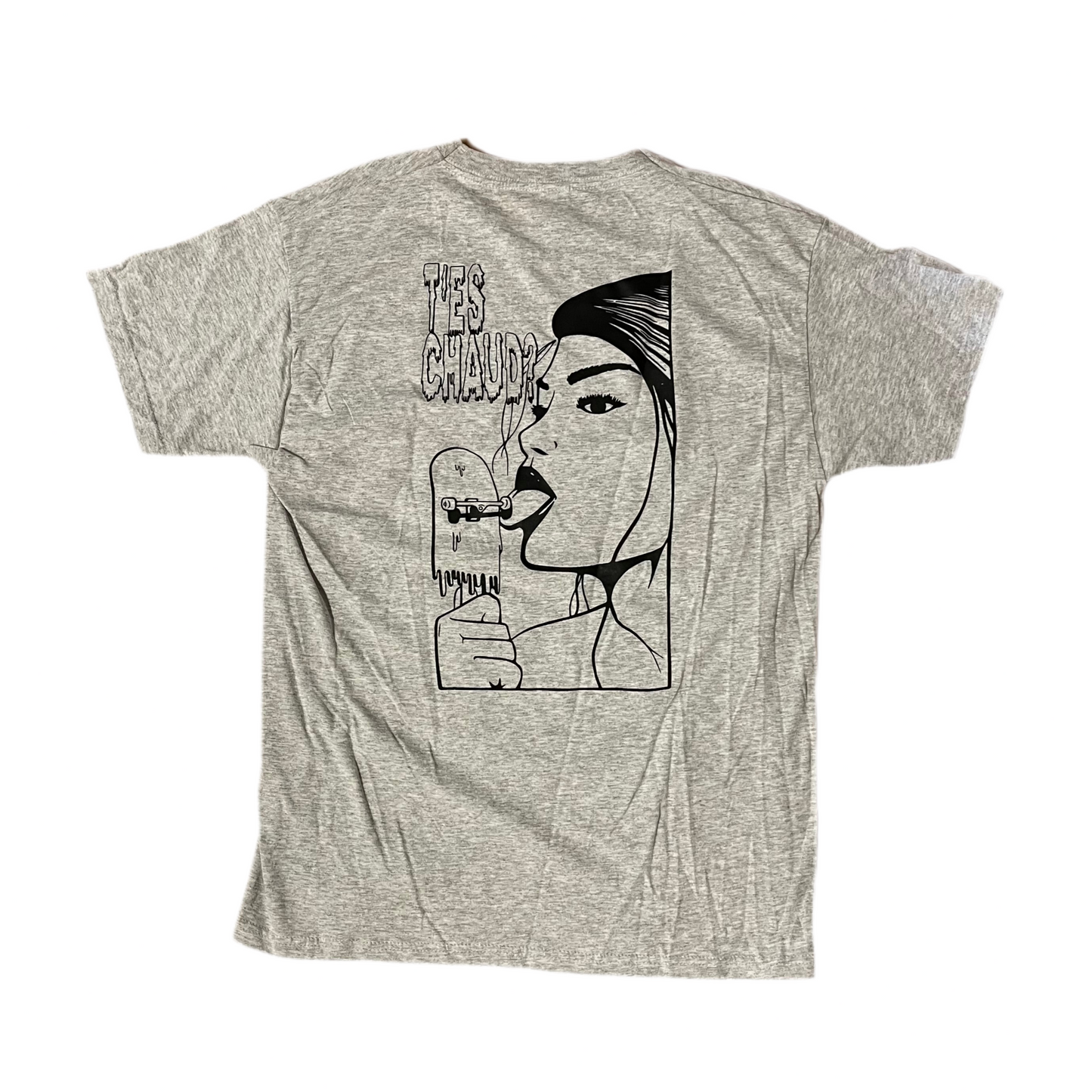 « T’es Chaud » Ice Skate T-shirt