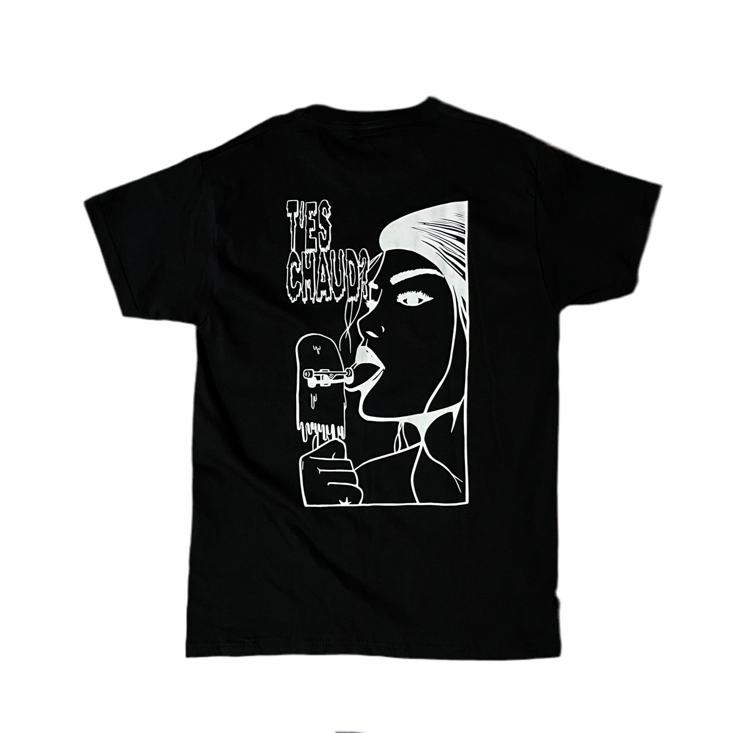 « T’es Chaud » Ice Skate T-shirt