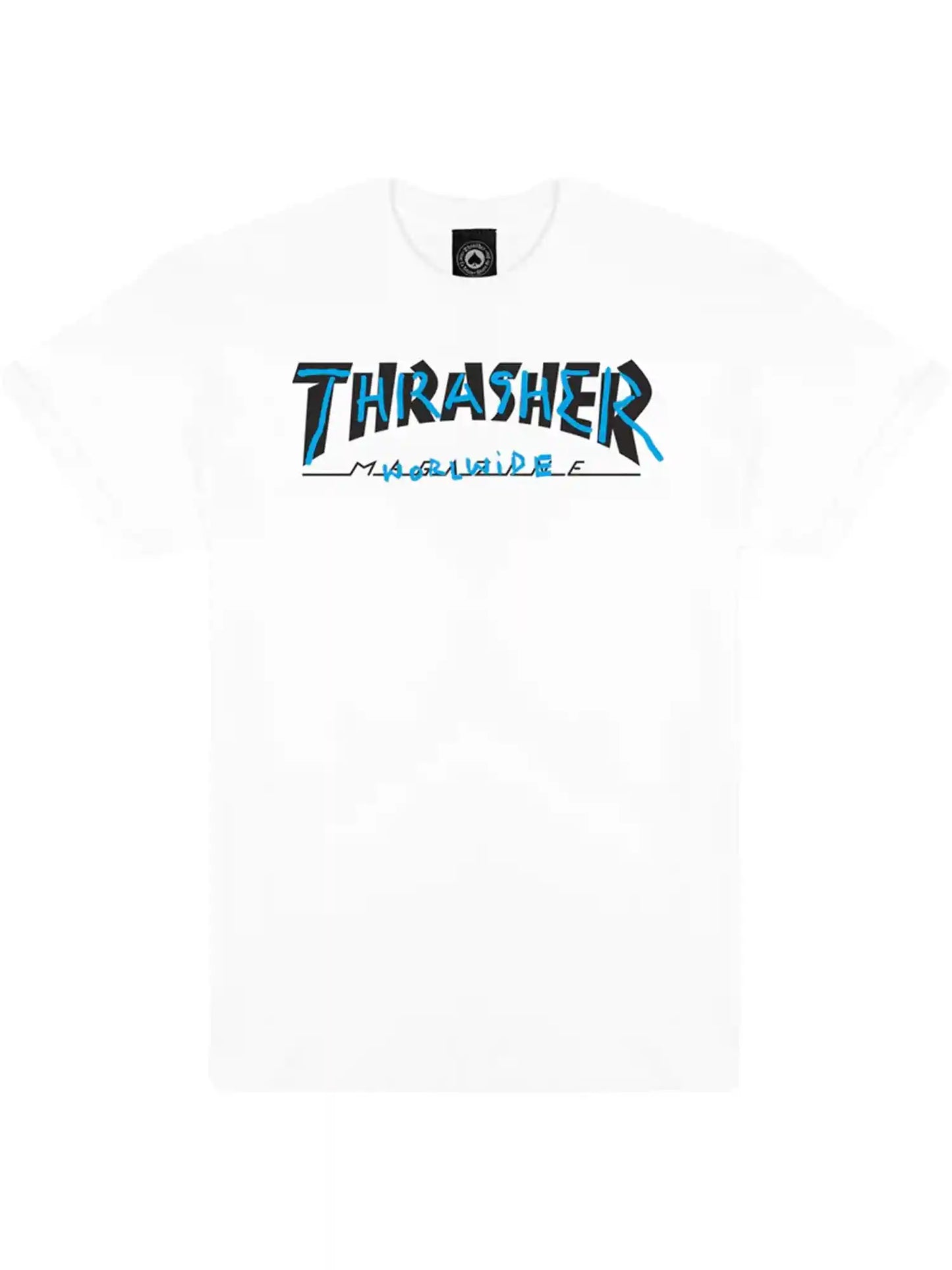 « Thrasher » Trademark T-Shirt blanc