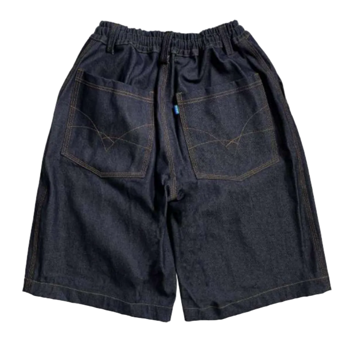 « TELEVISISTAR » Short raw denim