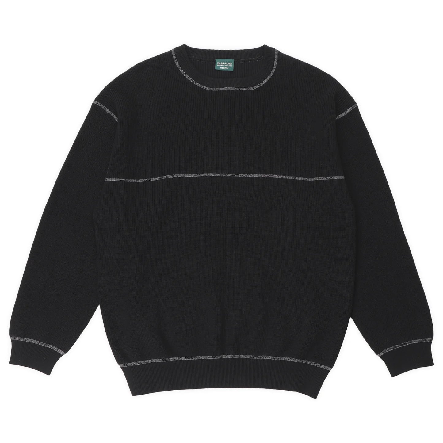 « Pass~Port » Overlocked Organic Knit