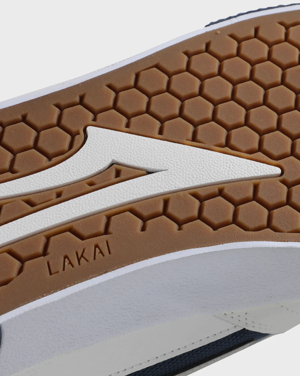 « Lakai » Cambridge White Leather Navy Reflective