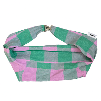 « ANBK » bag rose et vert