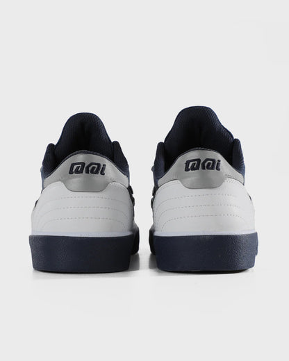 « Lakai » Cambridge White Leather Navy Reflective