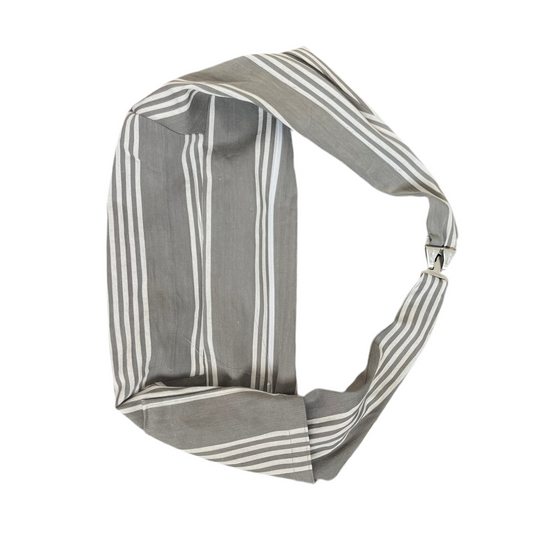« ANBK » bag gris et blanc