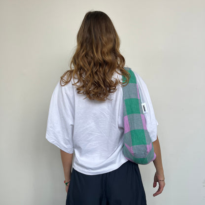 « ANBK » bag rose et vert