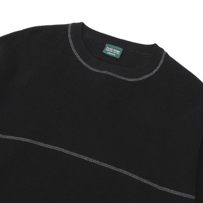 « Pass~Port » Overlocked Organic Knit