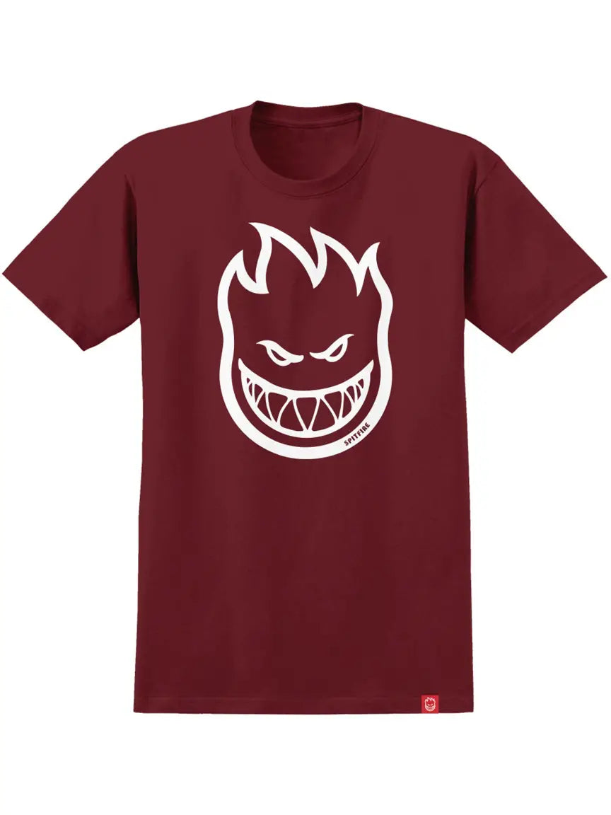 « Spitfire » Bighead T-Shirt Bordeaux/Blanc