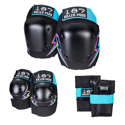 « 187 Killer Pads » Junior Full Pack Electric Bolt