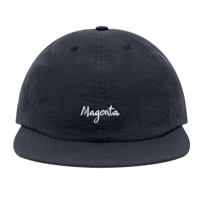« Magenta » Seersucker cap