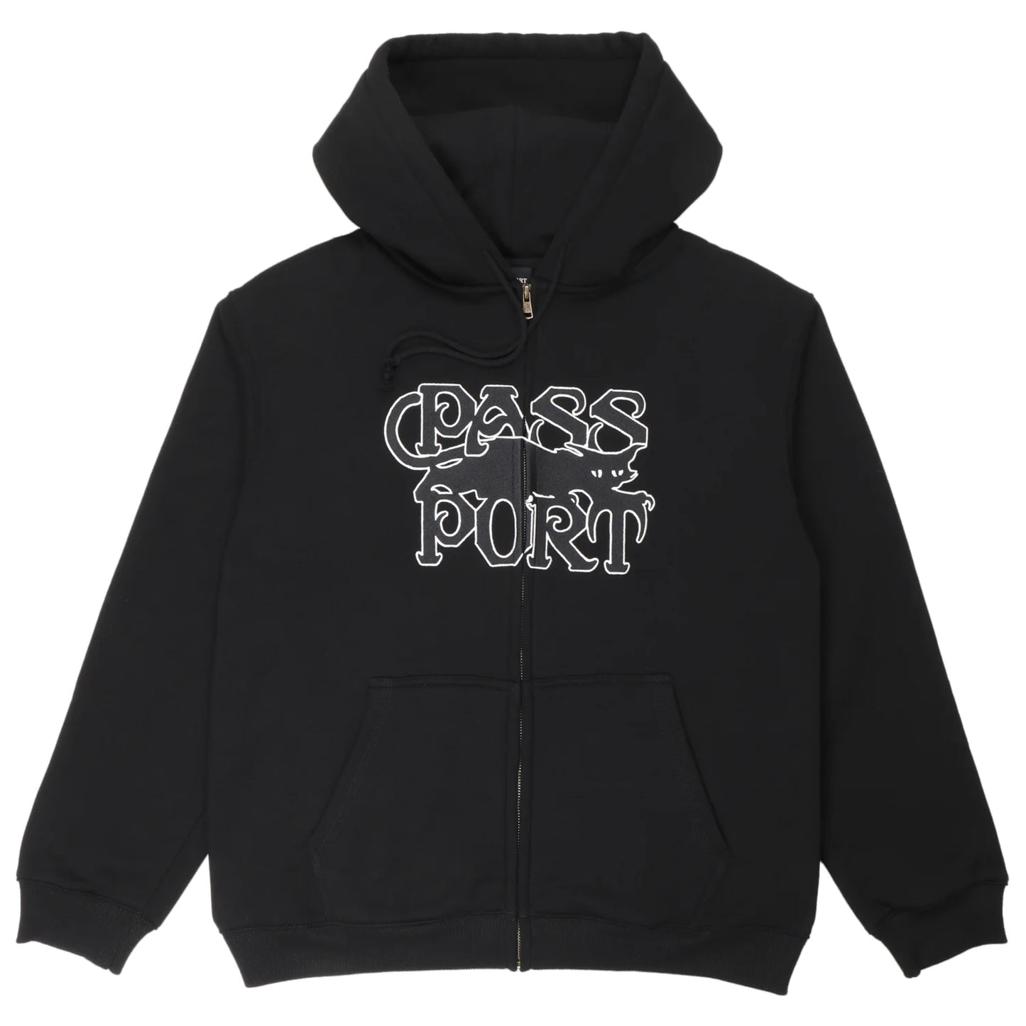 « Pass~Port » Slikin’ Zip Hoodie