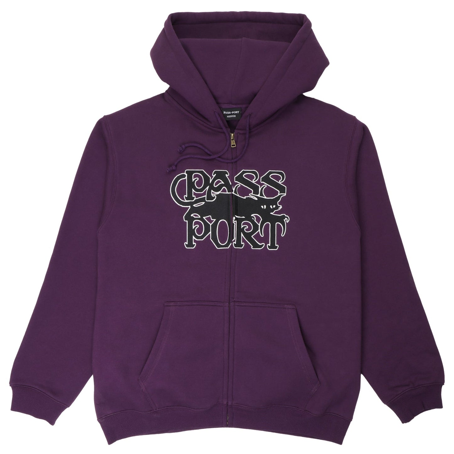 « Pass~Port » Slikin’ Zip Hoodie