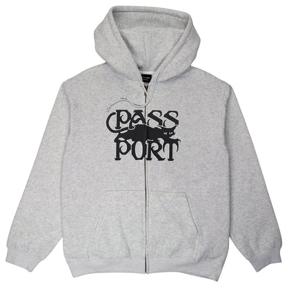 « Pass~Port » Slikin’ Zip Hoodie