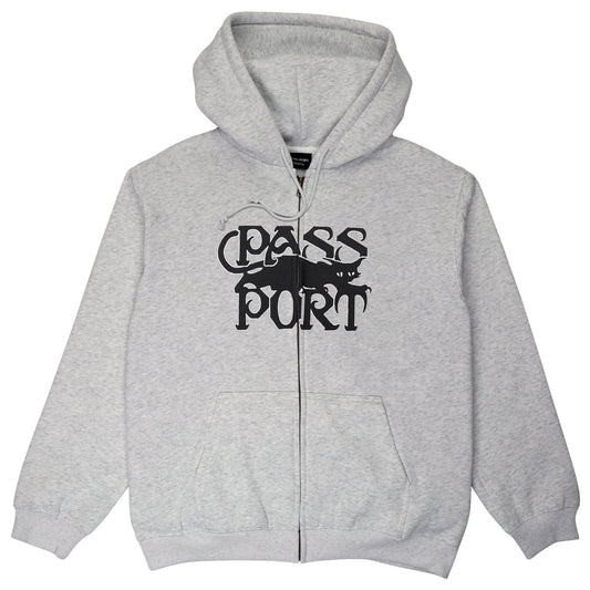« Pass~Port » Slikin’ Zip Hoodie