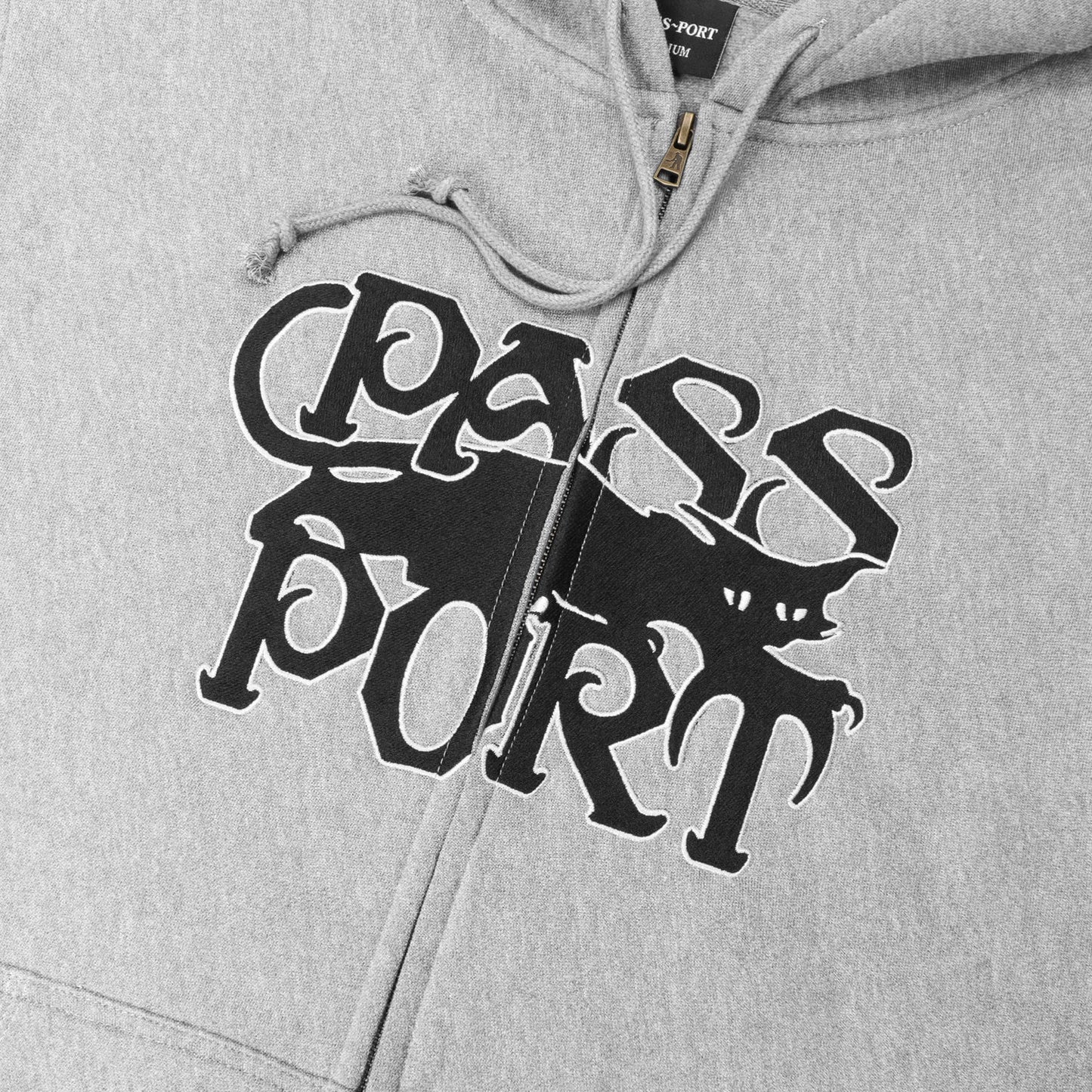 « Pass~Port » Slikin’ Zip Hoodie