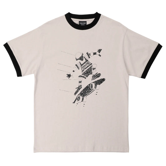 « Pass~Port » Cloncurry Ringer T-Shirt