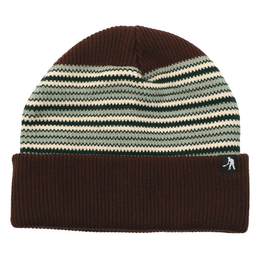 « Pass~Port » Striped Organic Knit Beanie