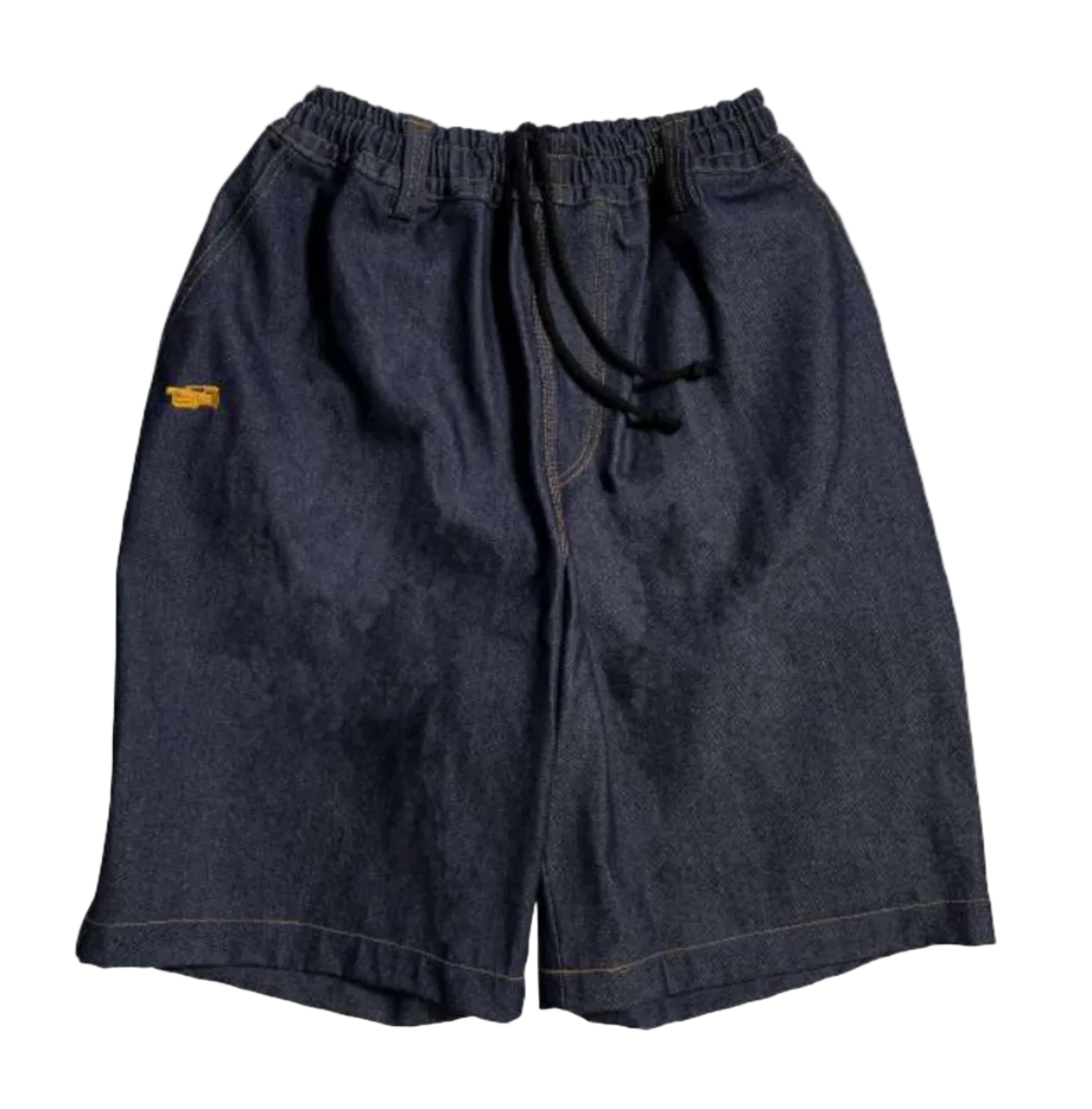 « TELEVISISTAR » Short raw denim